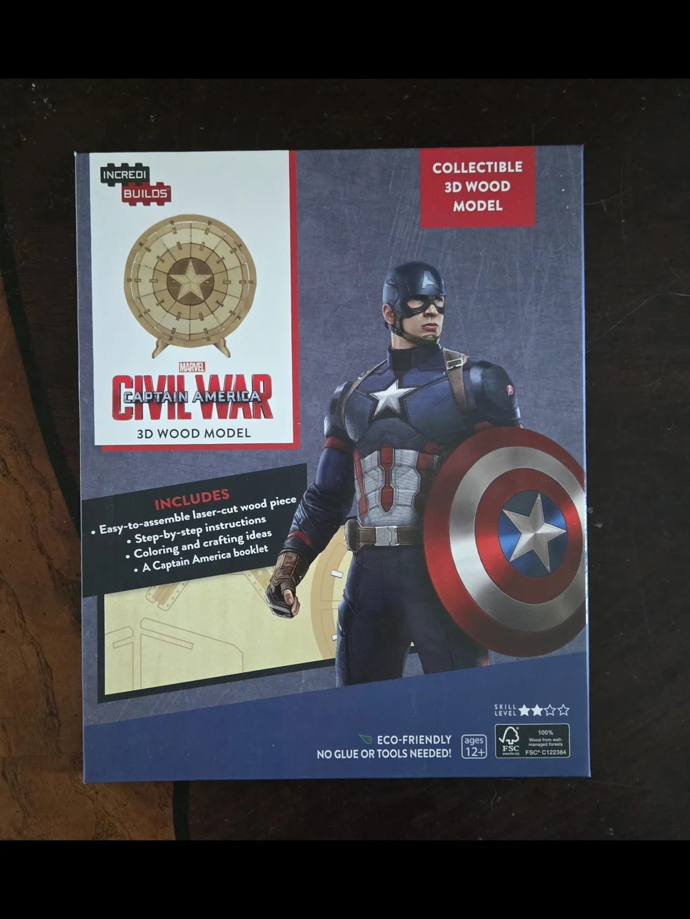 NEW - Marvel Captain America 3D Model (Loot Crate)
